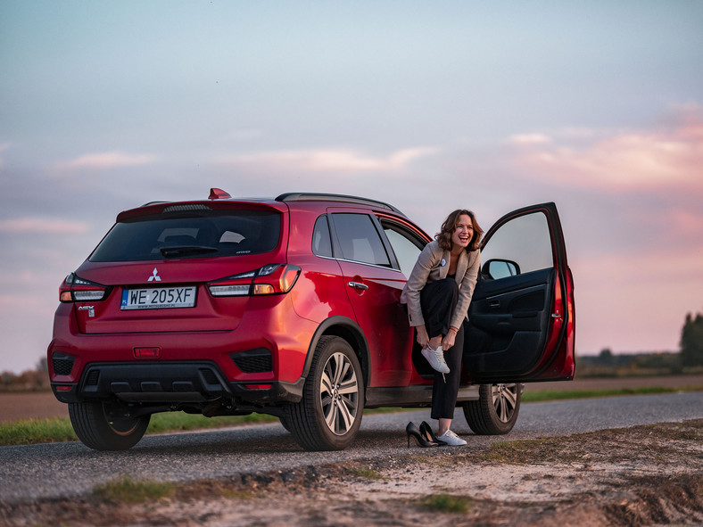 Anna Cieślak w nowym Mitsubishi ASX