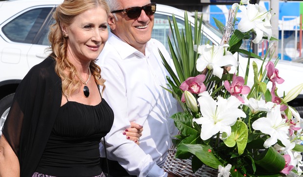 Željko Samardžić sa suprugom Majom