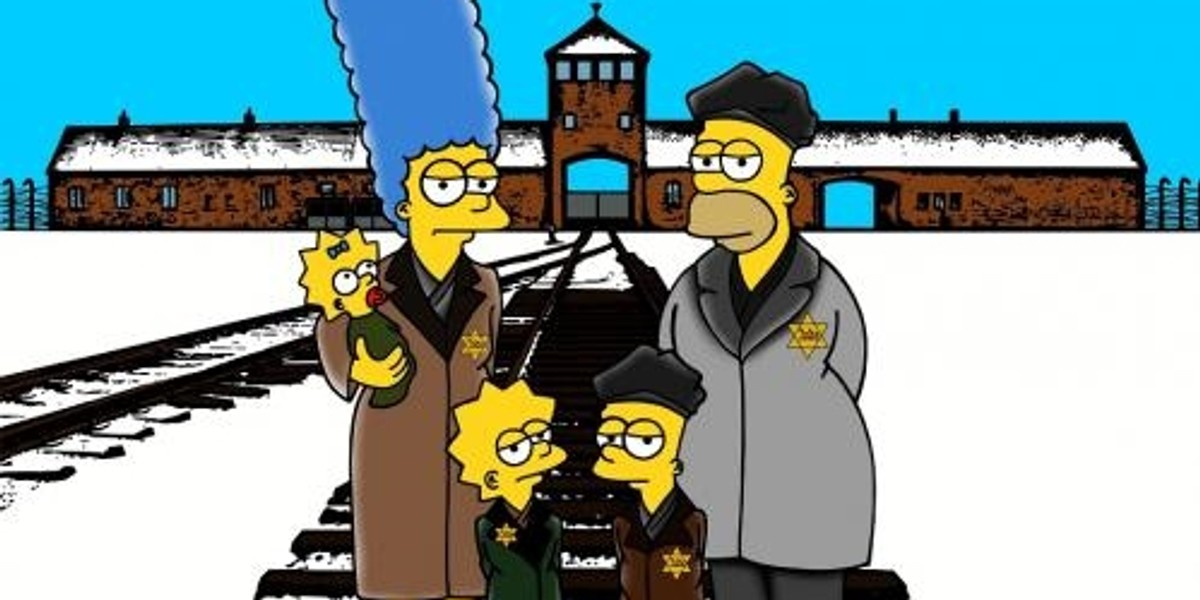 Simpsonowie w Auschwitz