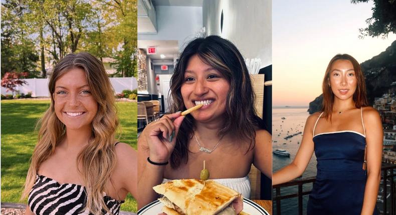 Margaux Duvall, Lillian Lema, and Lynette Ban (left to right) have all spent money in the search of new connections.Margaux Duvall, Lillian Lema, Lynette Ban