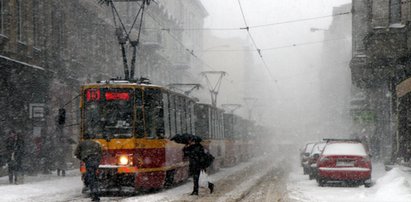 Zima w Łodzi. Jest ostrzeżenie