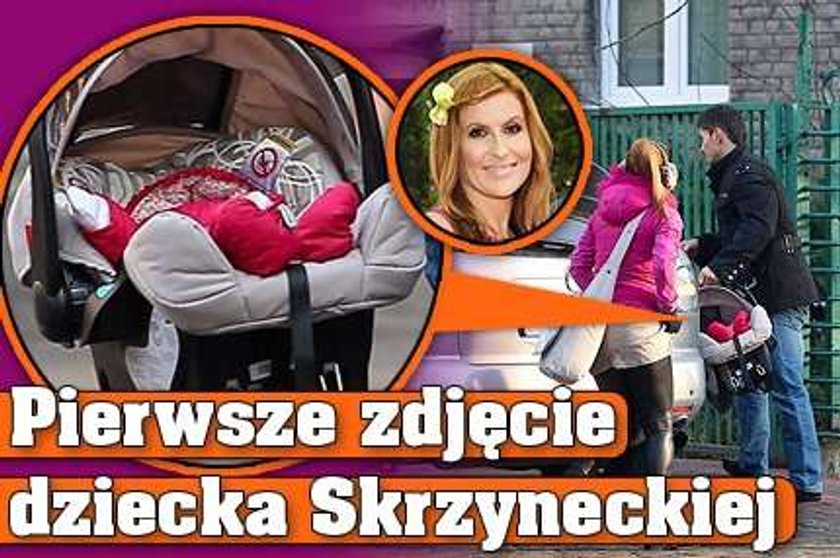 Pierwsze zdjęcie dziecka Skrzyneckiej