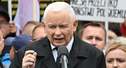 Kaczyński emocjonował się w czasie przemówienia. "Wszystko przebiega tak jak w 1950 r."