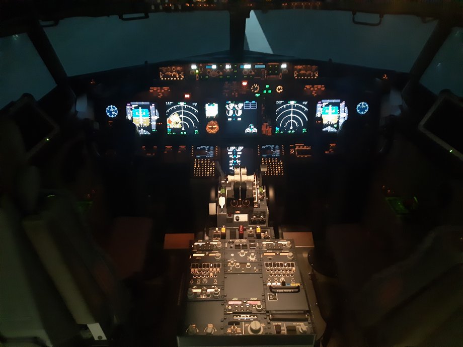 Symulator Boeinga 737-800 na warszawskich Włochach to wspólne przedsięwzięcie Enter Air i Avenger Flight Group