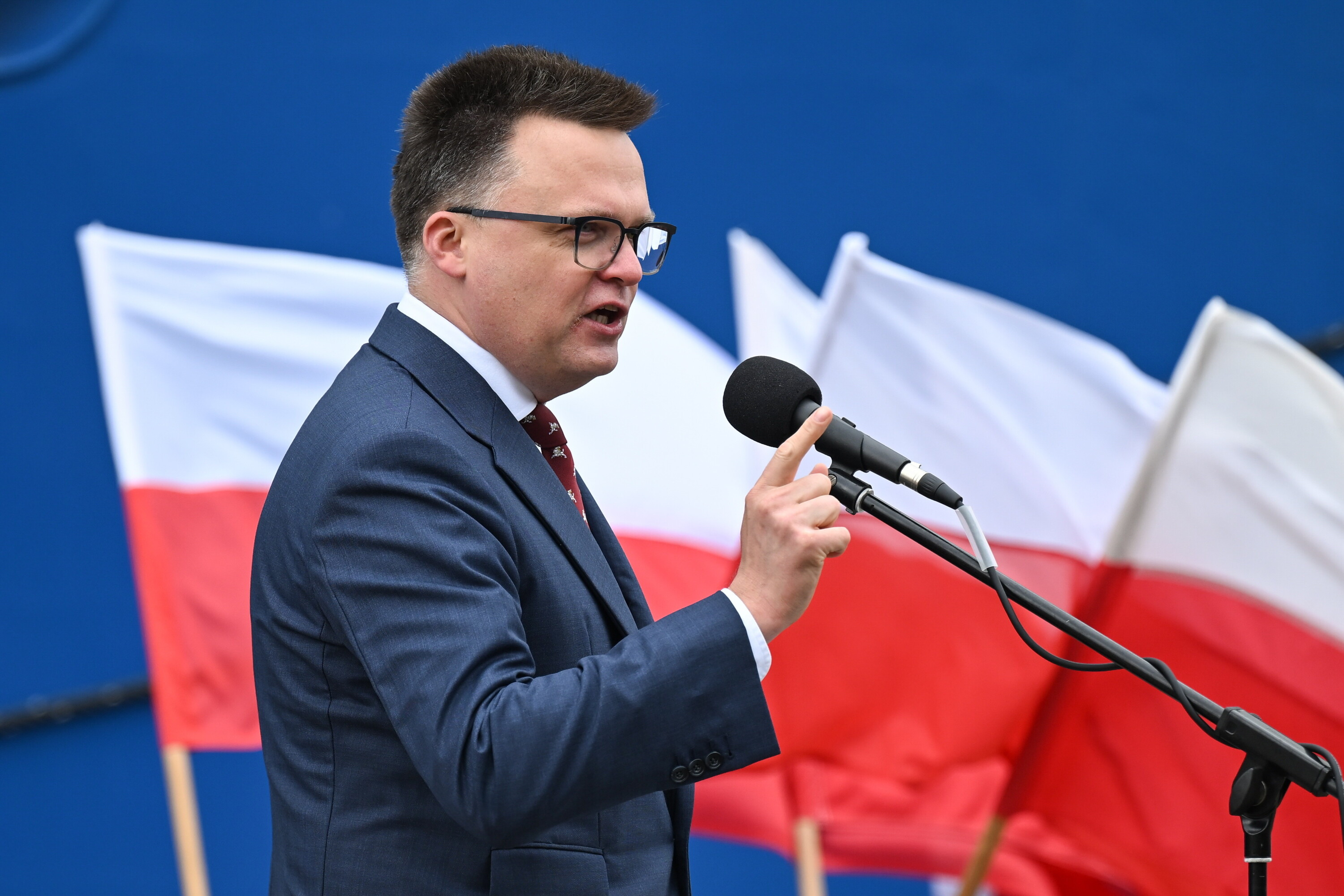 Hołownia spotkał się z Bielanem: Tłumaczy nocną wizytę