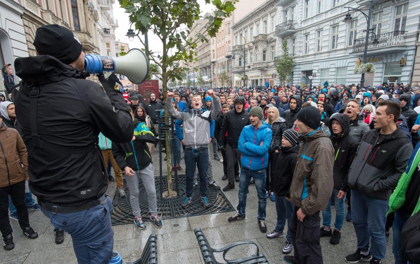 Zamieszki w Łodzi. Policja zatrzymała 24 osoby