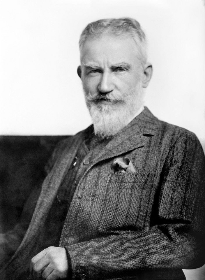 Znani wegetarianie: George Bernard Shaw