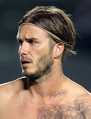 Nowy tatuaż Davida Beckhama male