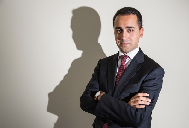 Luigi Di Maio, lider Ruchu Pięciu Gwiazd