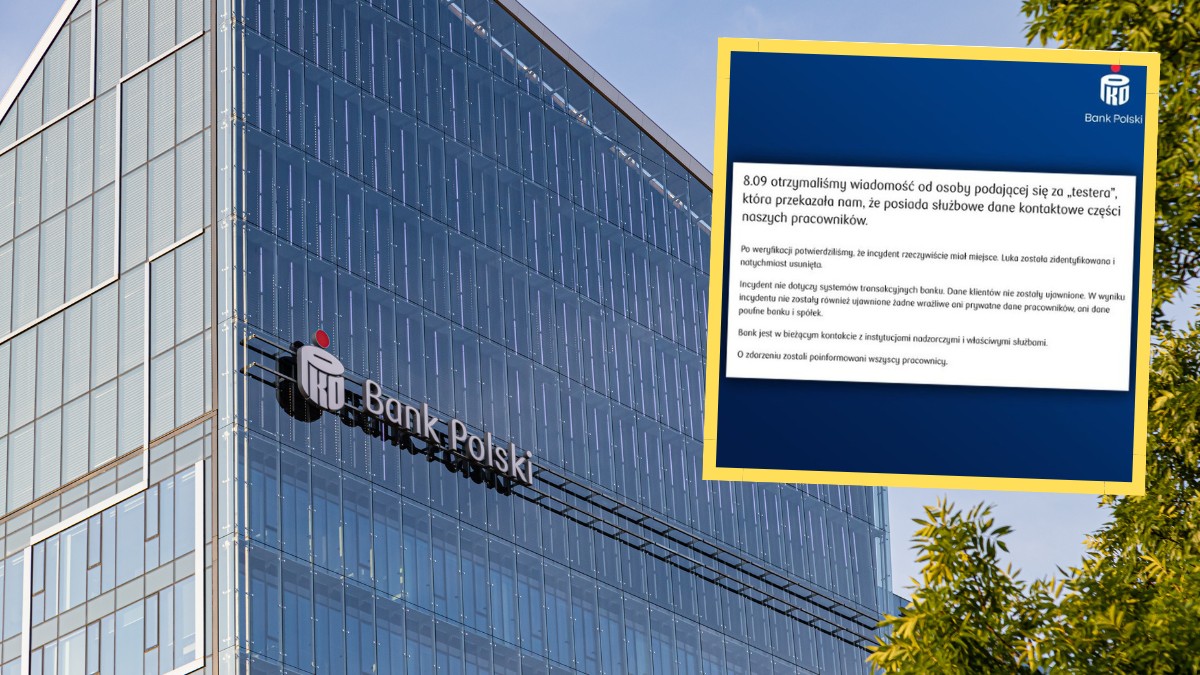 Wyciek danych w największym polskim banku. Pojawił się tajemniczy "tester"
