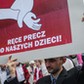 WARSAWA PROTEST PRZECIWKO EDUKACJI SEKSUALNEJ