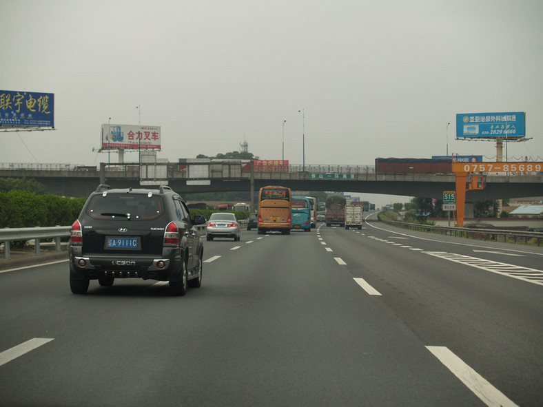 Jak wyglądają chińskie autostrady?