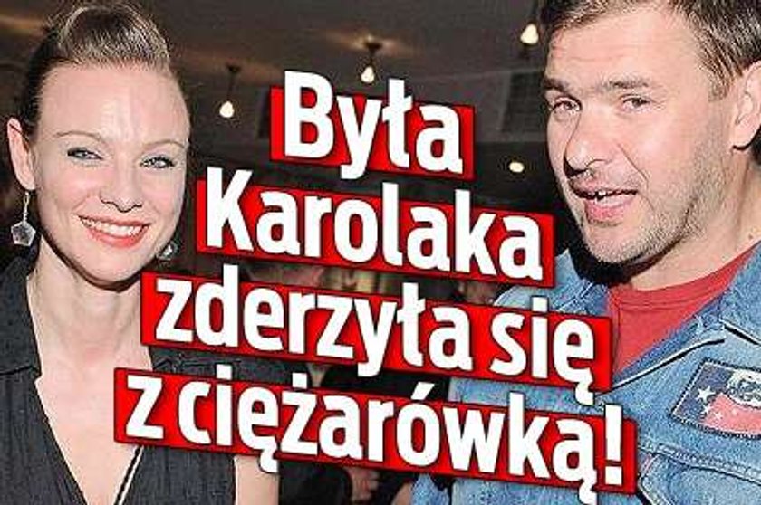 Była Karolaka zderzyła się z ciężarówką!