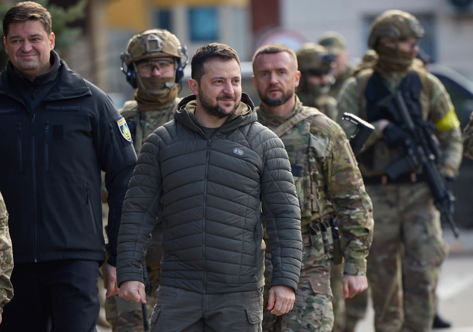 Volodimir Zelenski u Hersonu 