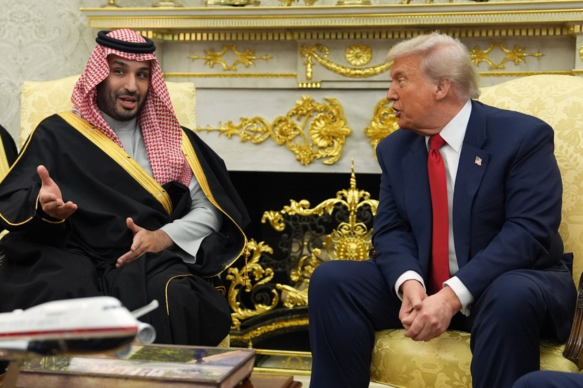 Mohammed bin Salman i Donald Tramp
