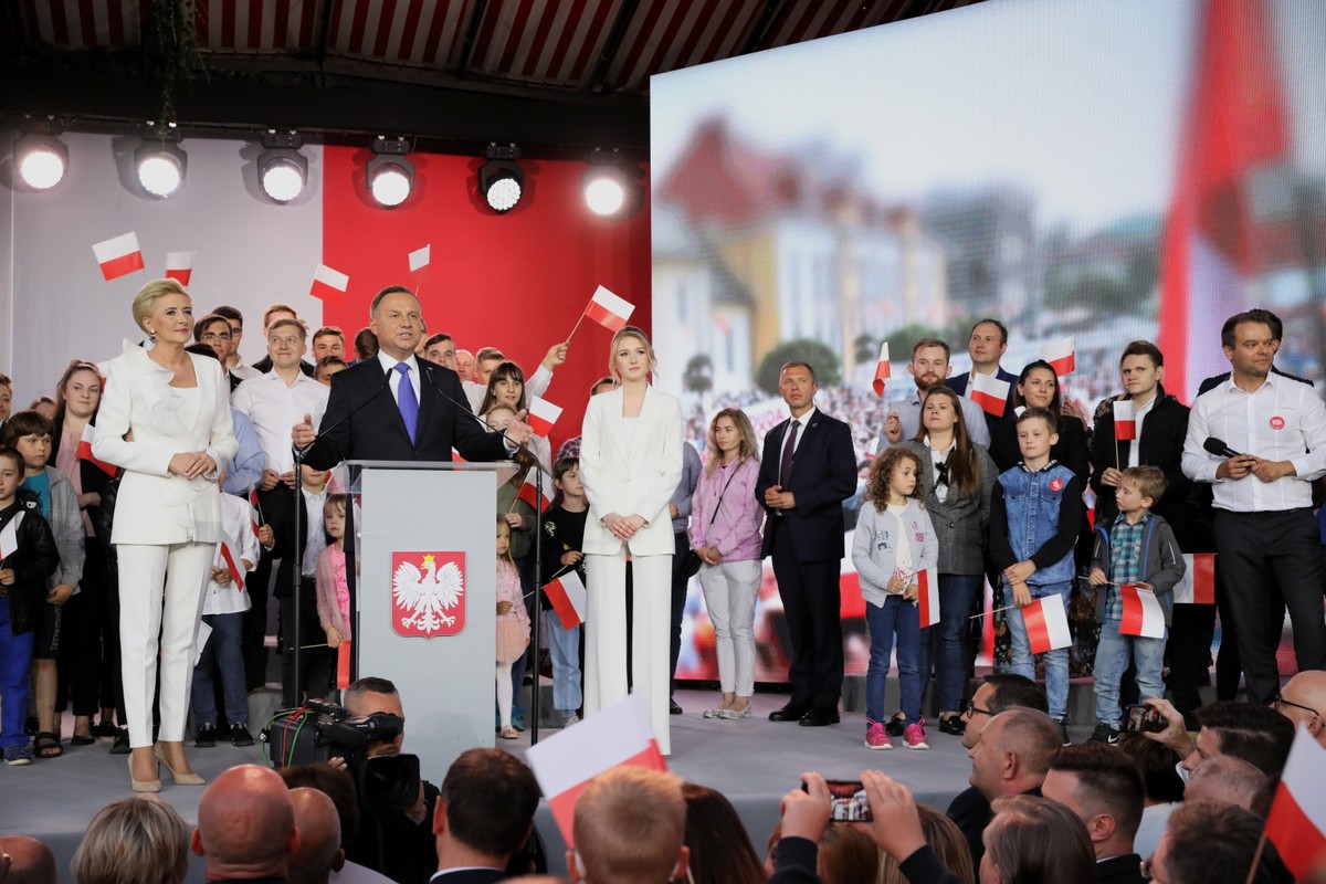 Pułtusk. Wybory prezydenckie 2020. Sztab Andrzeja Dudy