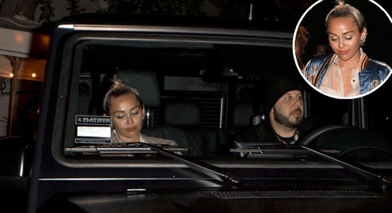 Miley Cyrus dating mystery man?