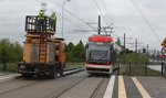 Tramwaje kursują już na al. Pawła Adamowicza! Pojazdy wracają też na torowisko na Stogach