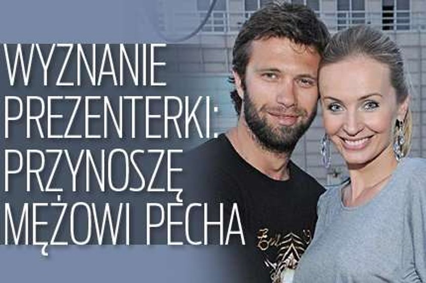 Wyznanie prezenterki TVP: Przynoszę mężowi pecha!