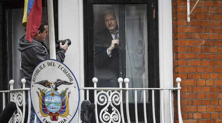 Julian Assange továbbra sem hajlandó elhagyni a biztonságos nagykövetséget / Fotó: Northfoto