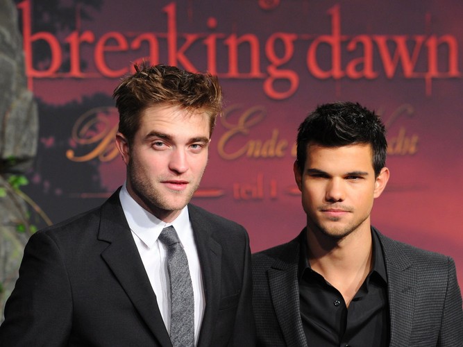 Taylor Lautner i Robert Pattinson w Berlinie