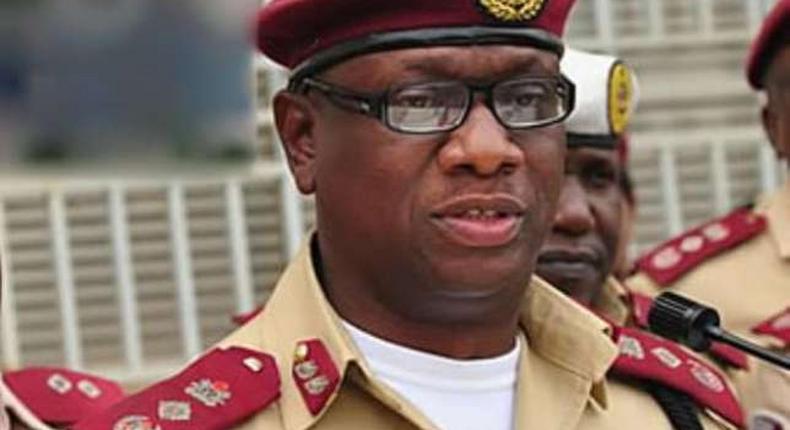 Corps Marshal of the Federal Road Safety Corps (FRSC), Mr Boboye Oyeyemi