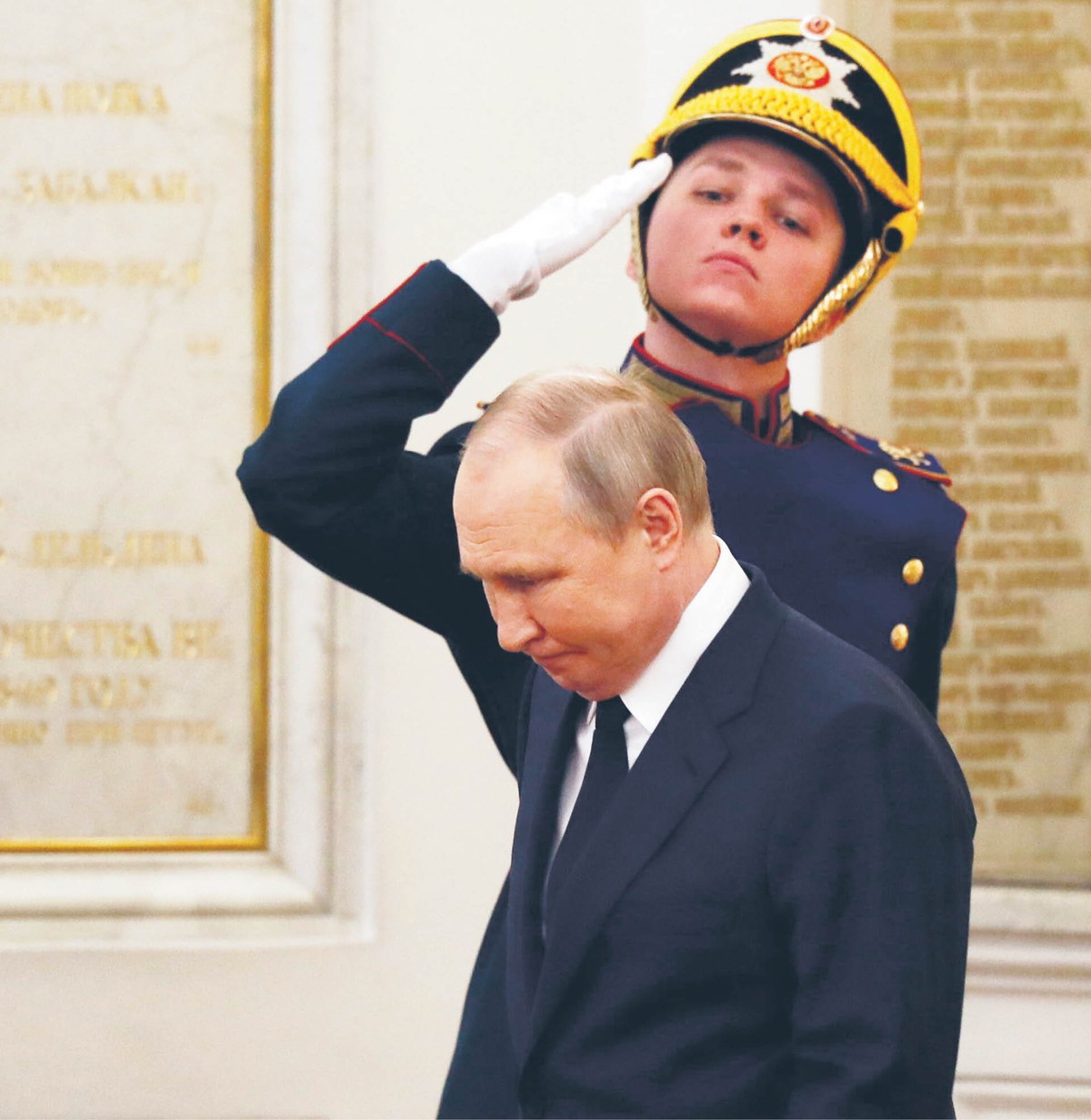 Prezydent Władimir Putin. Kreml, 26 kwiernia 2022r.