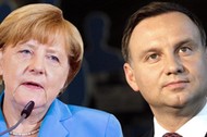 Andrzje Duda Angela Merkel