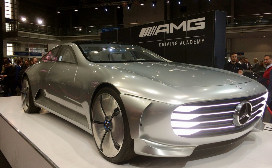 Marka AMG w tym roku świętuje 50-lecie. Na stoisku Mercedesa można oglądać m.in. koncepcyjny model IAA . 