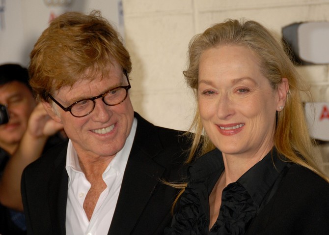 Meril Strip i Robert Redford
