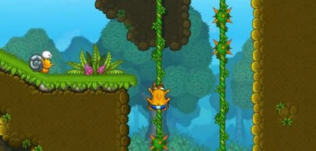 Screen z gry "Oozi: Earth Adventure"