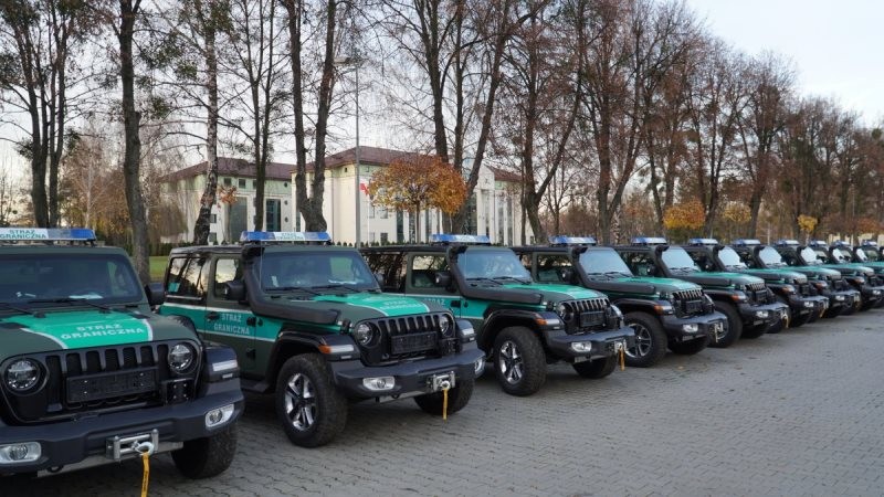 Jeep Wrangler w Straży Granicznej