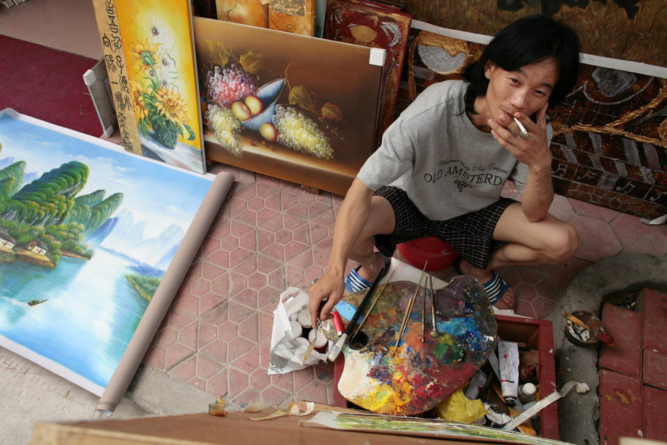 Chen Yi Tao maluje już ponad 20 lat