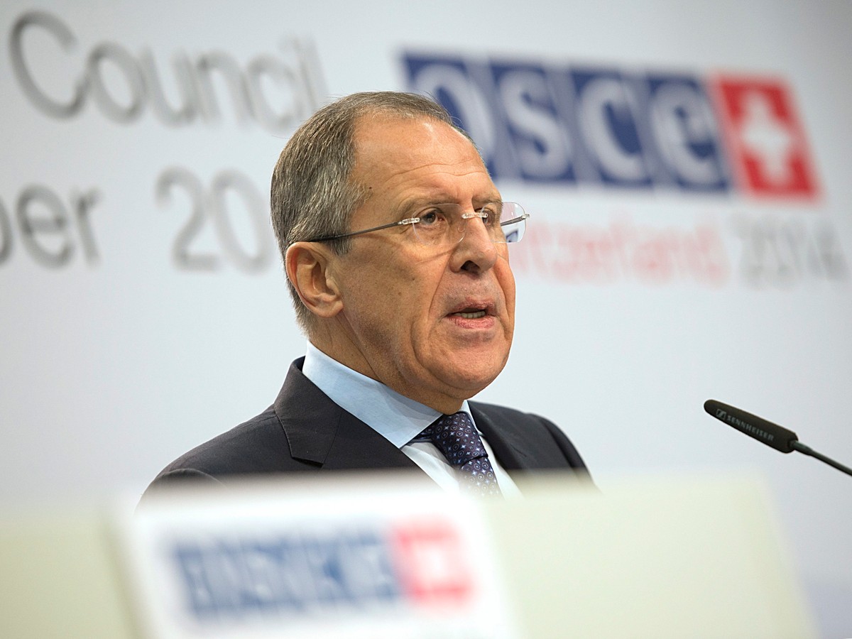 Szef rosyjskiego MSZ Siergiej Ławrow