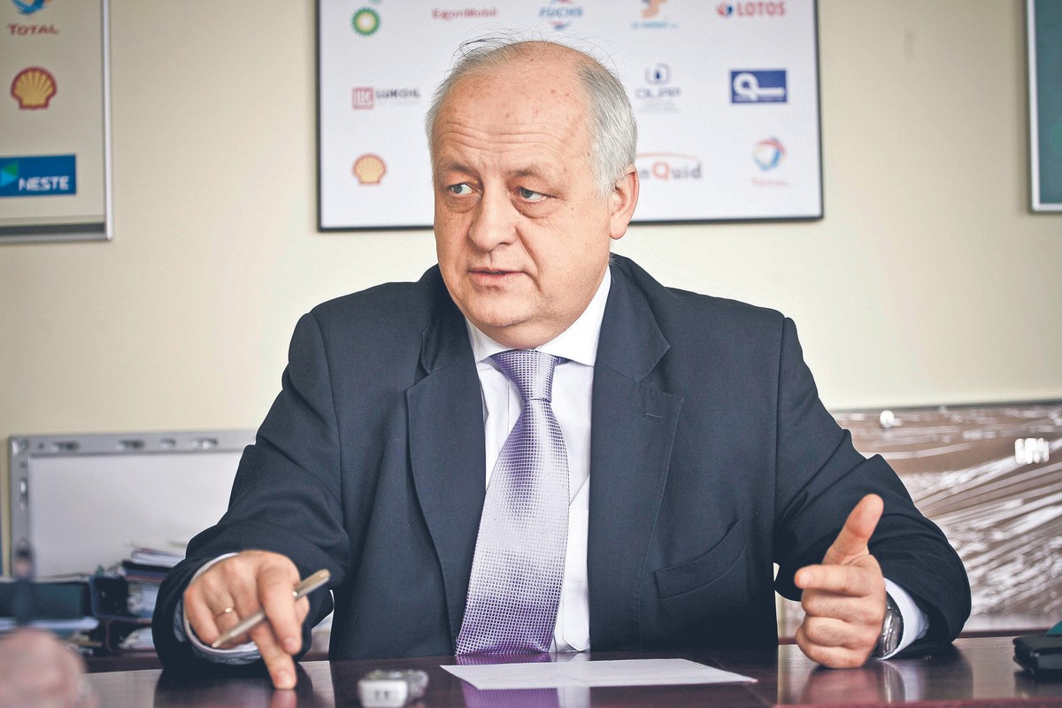 Leszek Wieciech, dyrektor generalny Polskiej Organizacji Przemysłu i Handlu Naftowego. Fot. Wojtek Górski