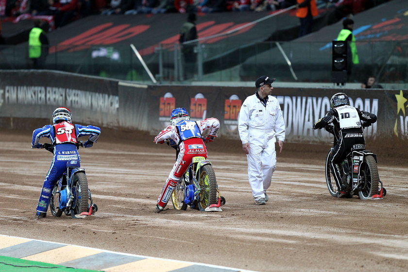 Kompromitacja na żużlowym GP na Stadionie Narodowym