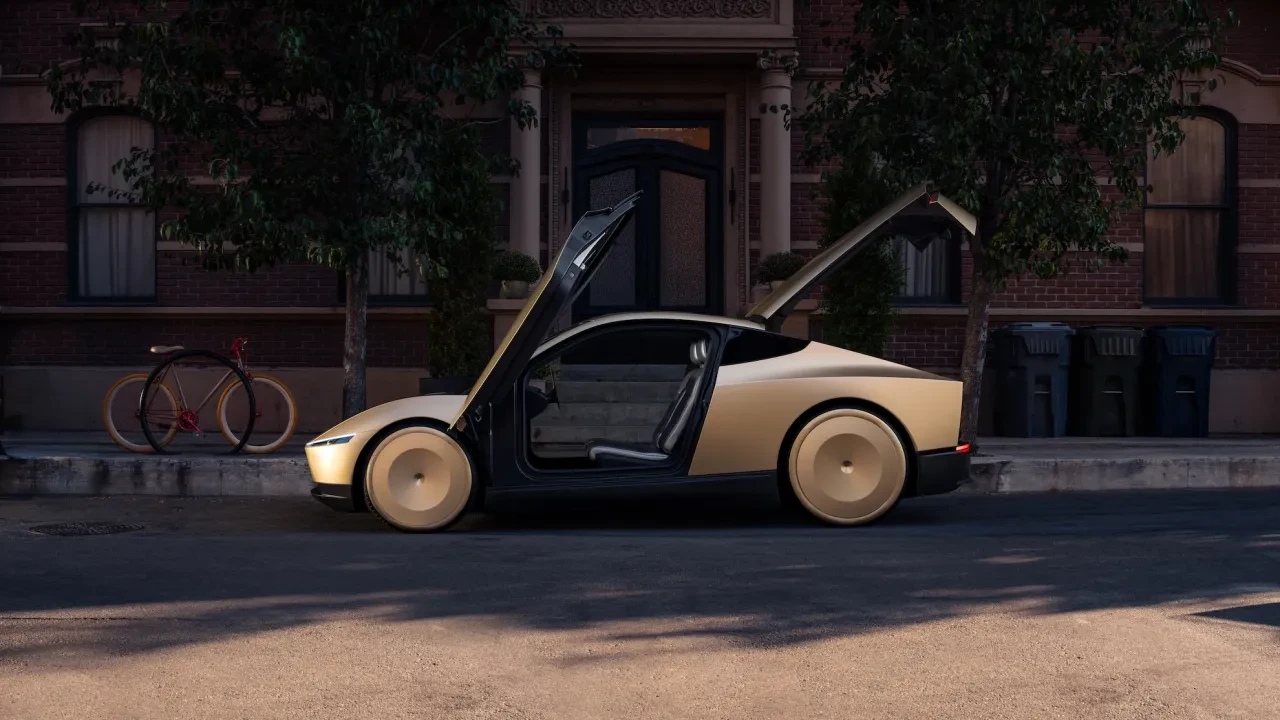 Nemá volant, pedále a dvere sa otvárajú ako motýlie krídla: Musk posiela na cesty auto budúcnosti