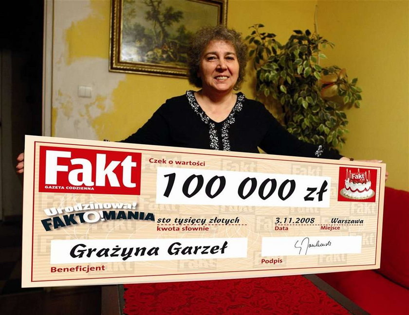 W Faktomanii wygrałam 100 tys. zł