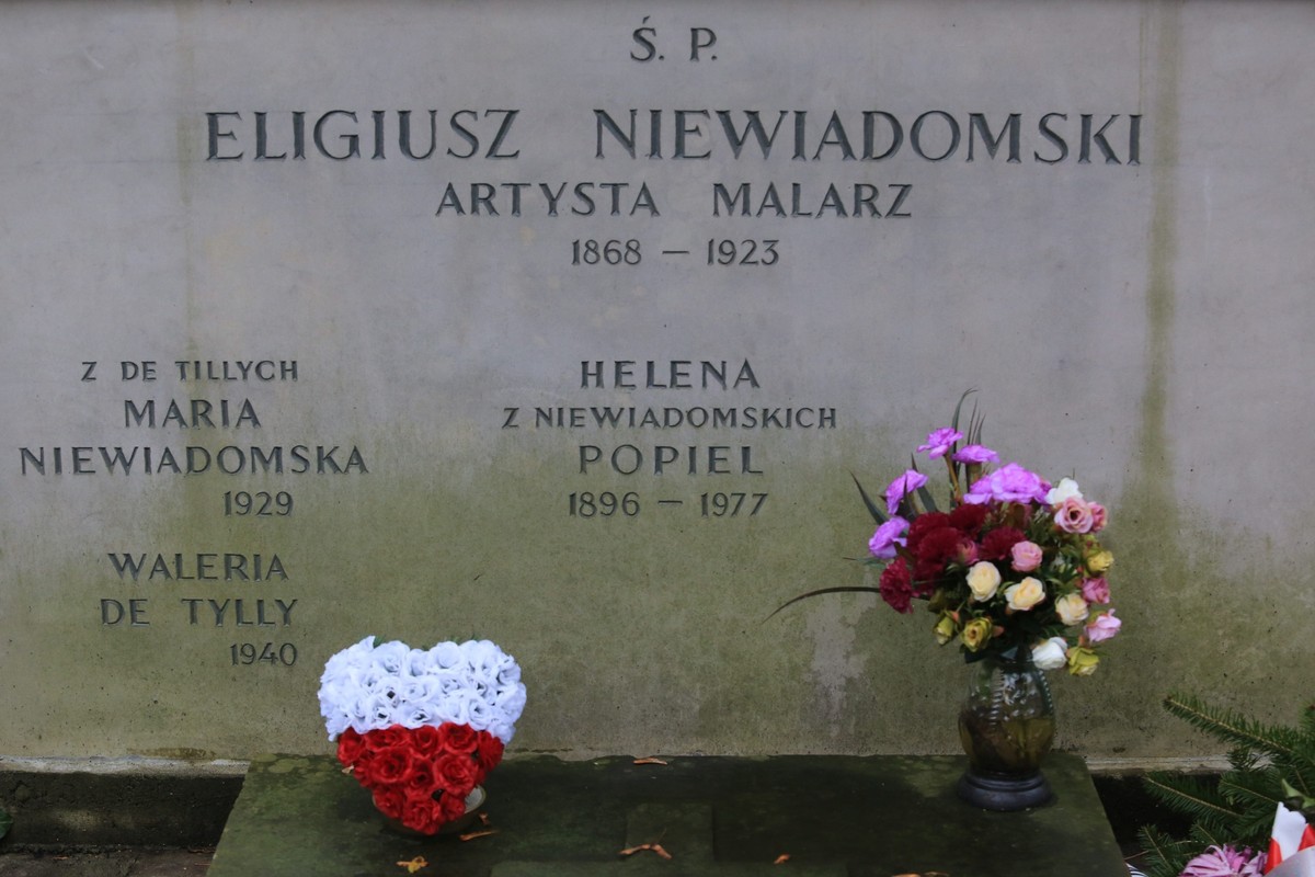Grób Eligiusza Niewiadomskiego