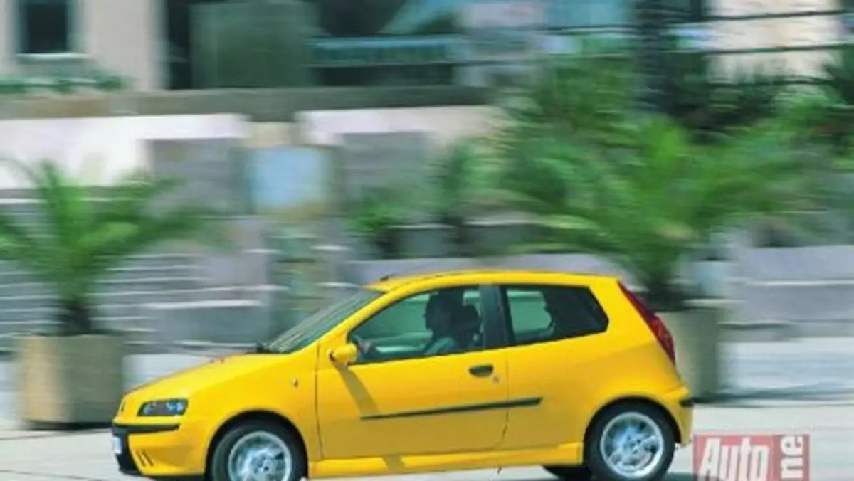 Fiat Punto HGT - Jak przyklejony