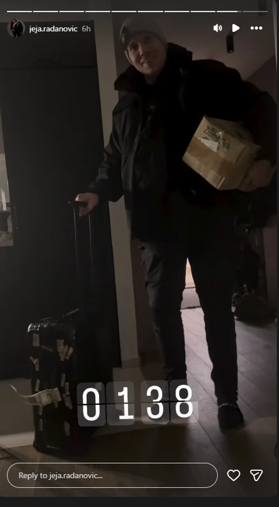 Sloba Radanović stigao u Beograd