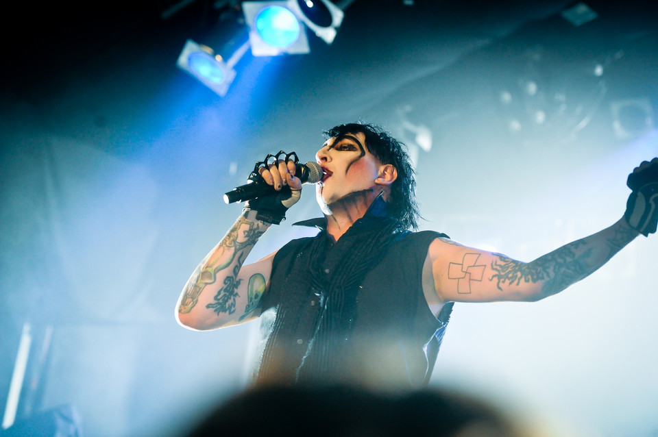 Marilyn Manson w Warszawie (fot. Artur Rawicz)