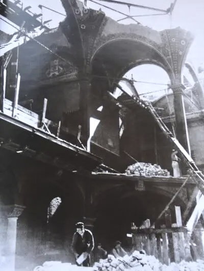 Rozbiórka gdańskiej Wielkiej Synagogi w 1939 r.