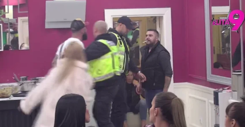 Haos u Eliti 9, obezbeđenje uletelo u kuću i razdvajalo Luku i Asmina