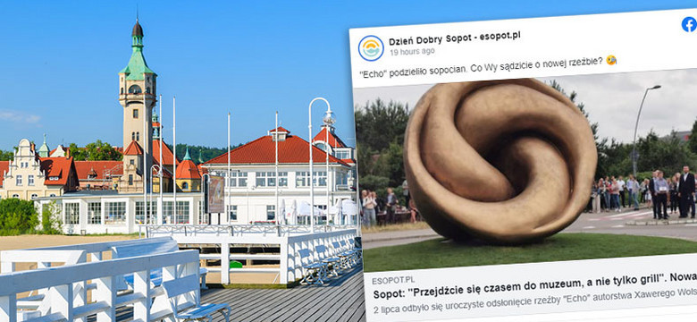 Rzeźba miała być atrakcją Sopotu, ale podzieliła mieszkańców. "Źle się kojarzy"