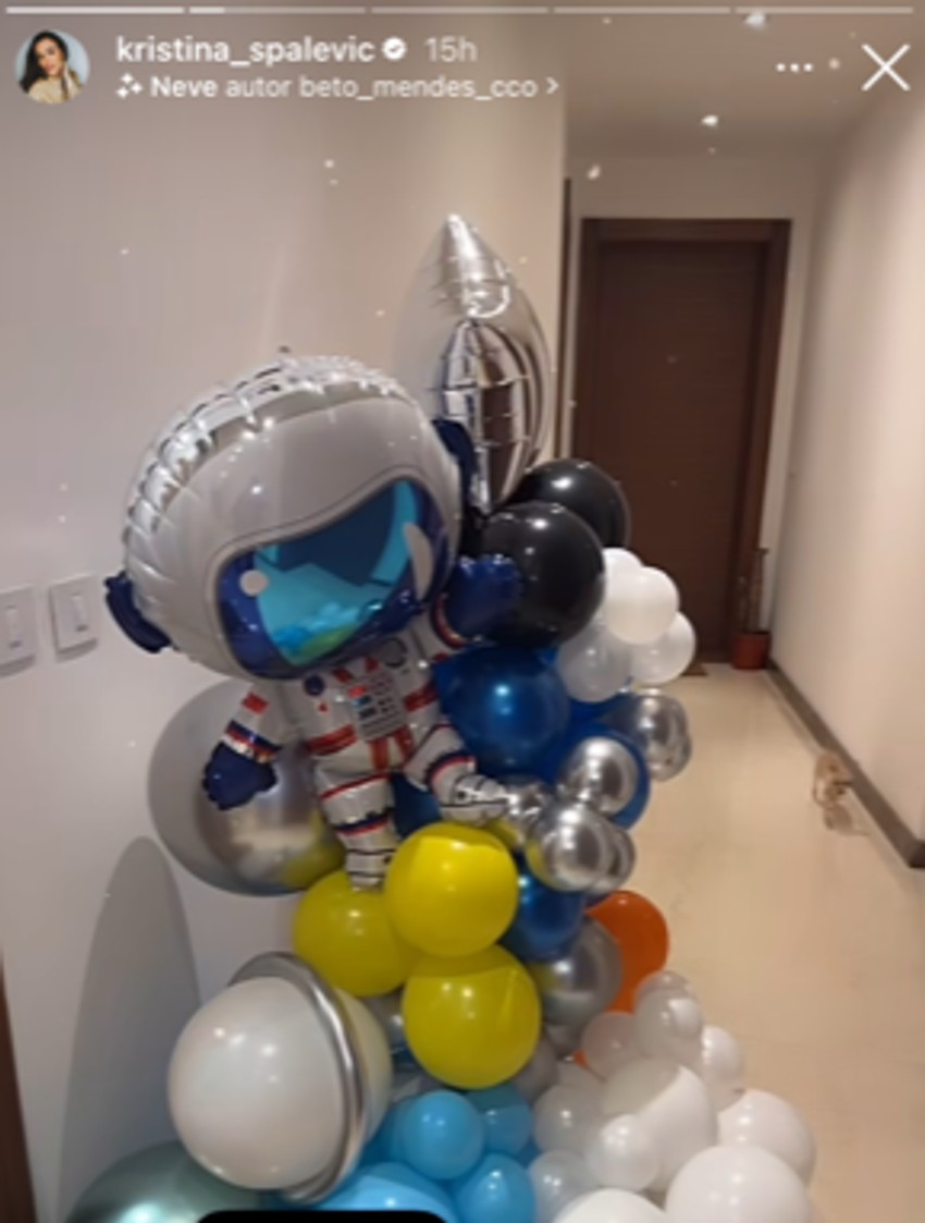 Kristijan i Kristina proslavili sinu prvi rođendan