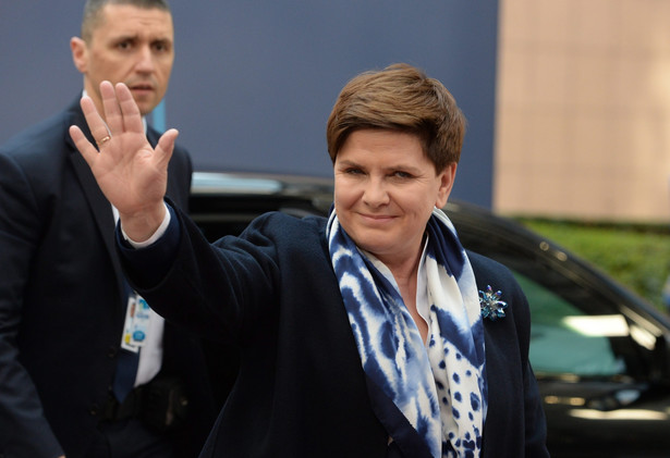 Premier Szydło w Brukseli podczas szczytu UE