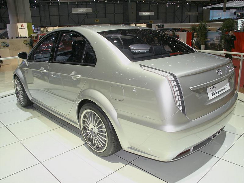 Genewa 2007: Tata Elegante Concept – elegancja po indyjsku