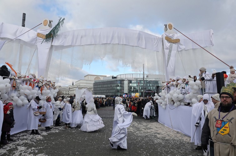 Orszak Trzech Króli przeszedł ulicami Warszawy