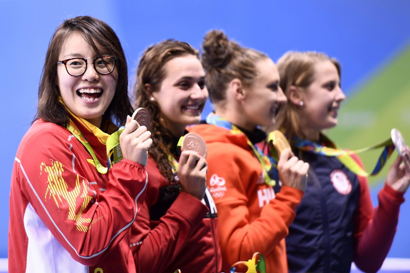Rio 2016: Fu Yuanhui dowiedziała się, ze ma medal w trakcie wywiadu!